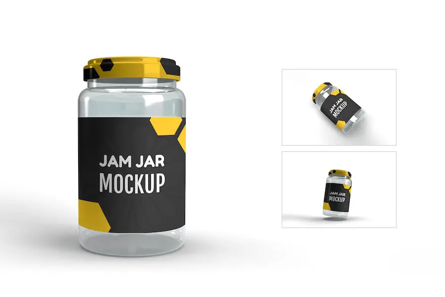 Mockup Kemasan Toples -