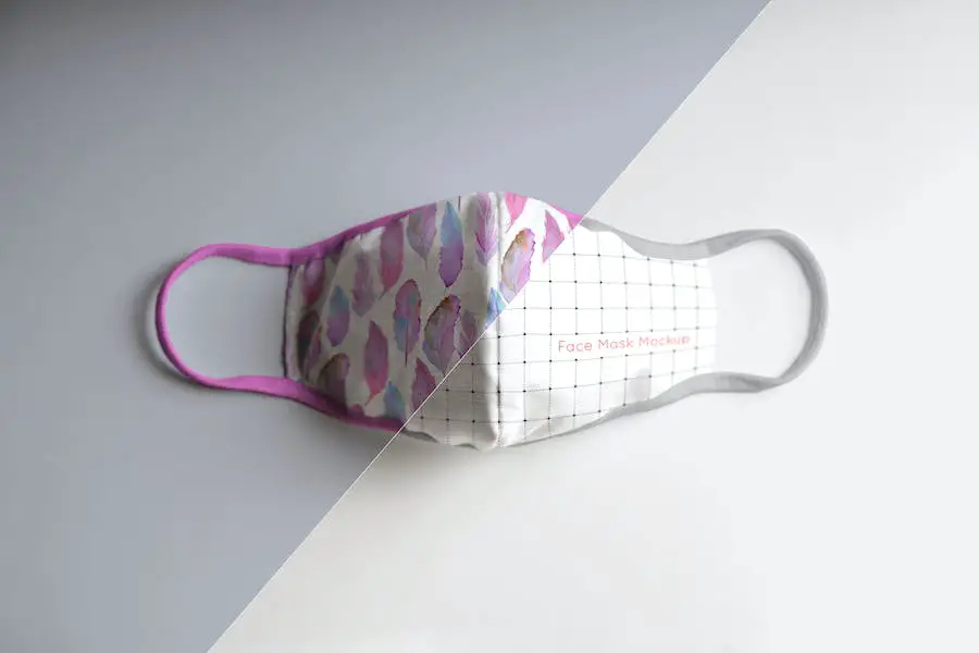 Gesichtsmasken-Modell –