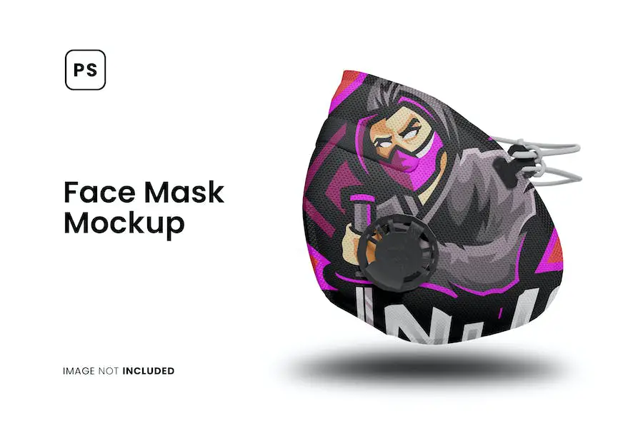 Gesichtsmasken-Modell –