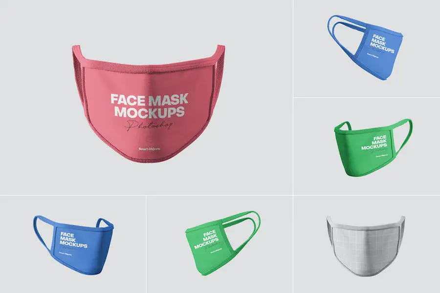 Gesichtsmasken-Modell –