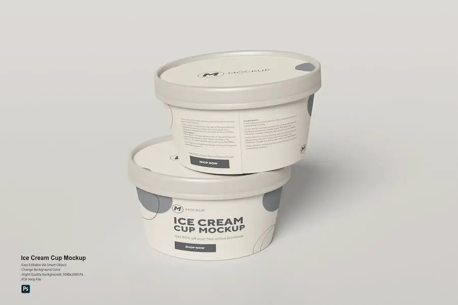 Maket Piala Es Krim -