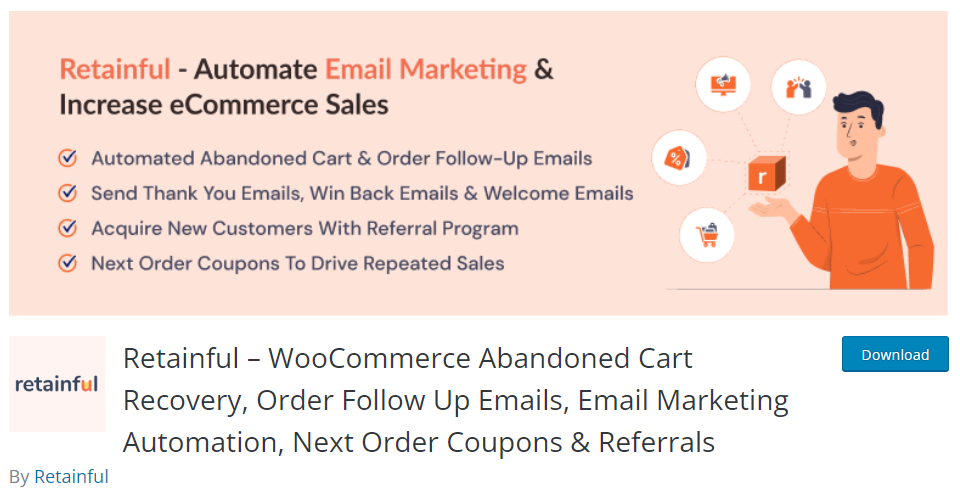 Retainful - WooCommerce フォローアップメールプラグイン