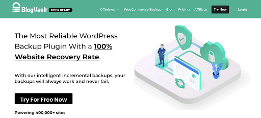 Servicios de copia de seguridad de BlogVault