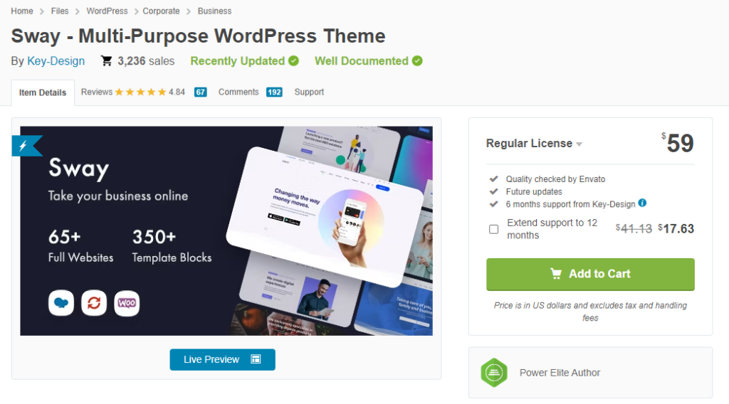 Sway WordPress 主题 - 婚礼 WordPress 主题