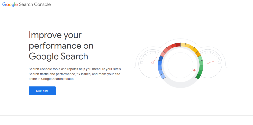 Google Search Console – załóż bloga