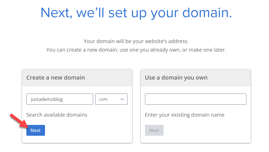 Domainnamen registrieren