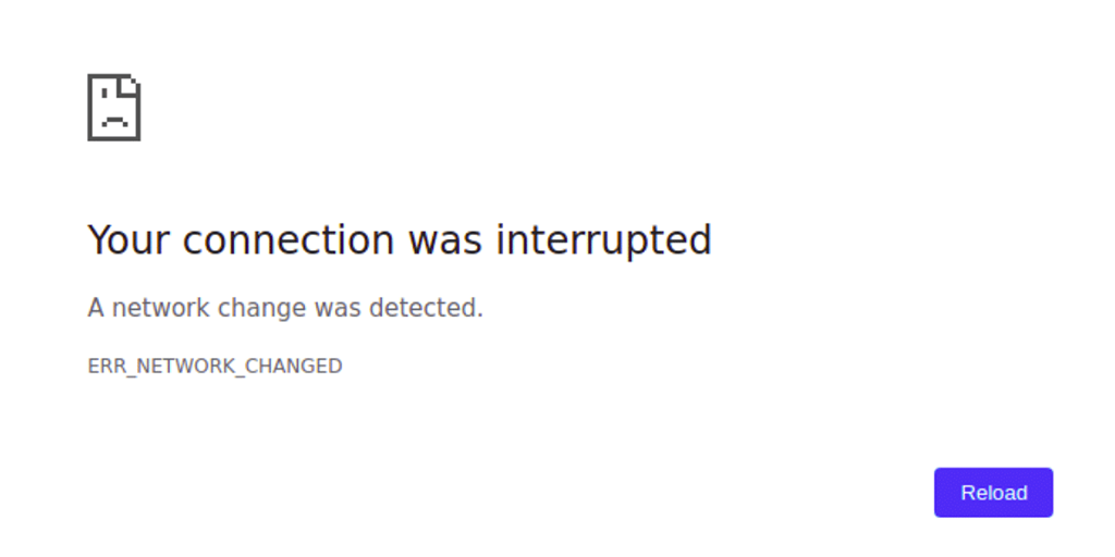 如何修復 Chrome 中的 ERR_NETWORK_CHANGED? (7種方法)3 your connection was interrupted