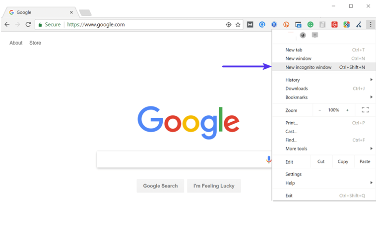 Como consertar sua conexão não é um erro privado no Chrome? 7 Google Chrome Incognito mode