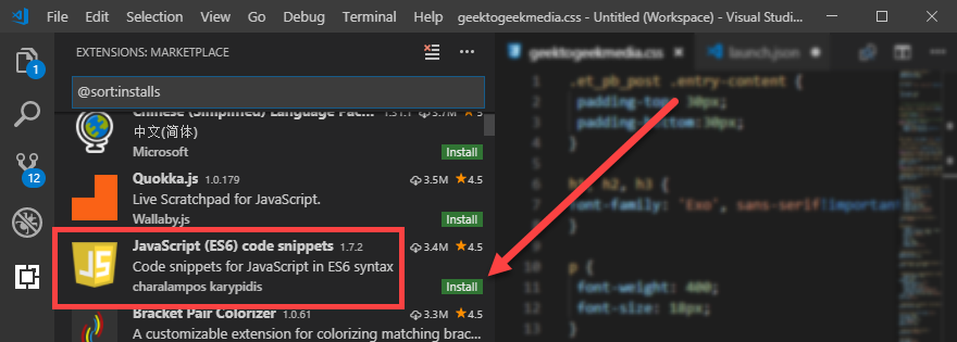 Visual Studio Code o VS Code