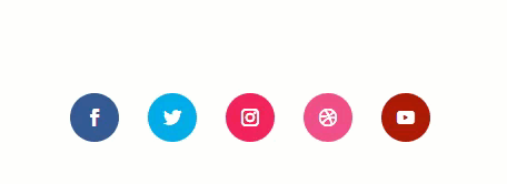 botón de seguimiento de redes sociales
