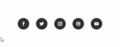 botón de seguimiento de redes sociales