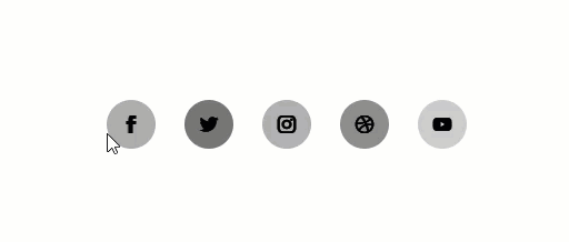 botón de seguimiento de redes sociales
