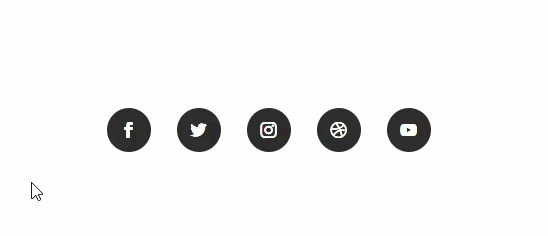 botón de seguimiento de redes sociales