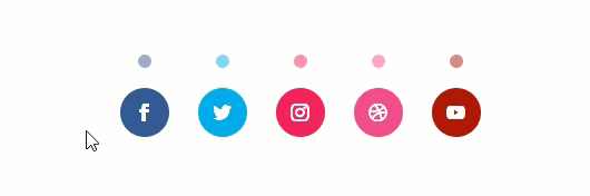 botón de seguimiento de redes sociales