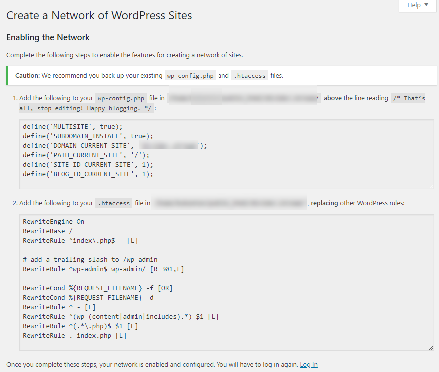 Varios blogs de WordPress en un sitio