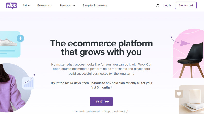 melhores plataformas de comércio eletrônico-woocommerce