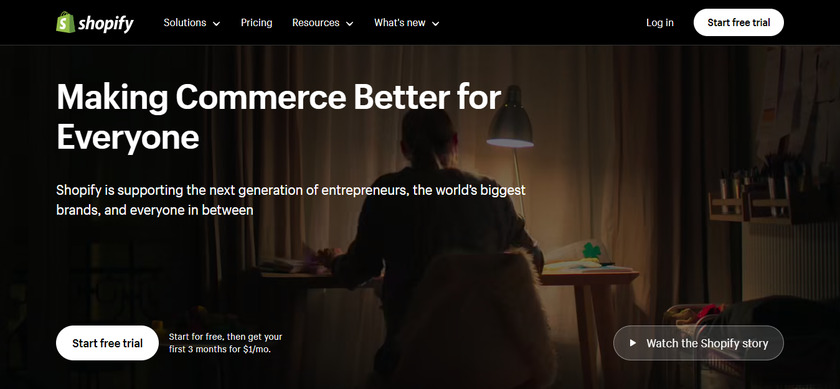 najlepsze platformy e-commerce-shopify