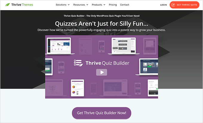 번창 퀴즈 빌더 Thrive Quiz Builder