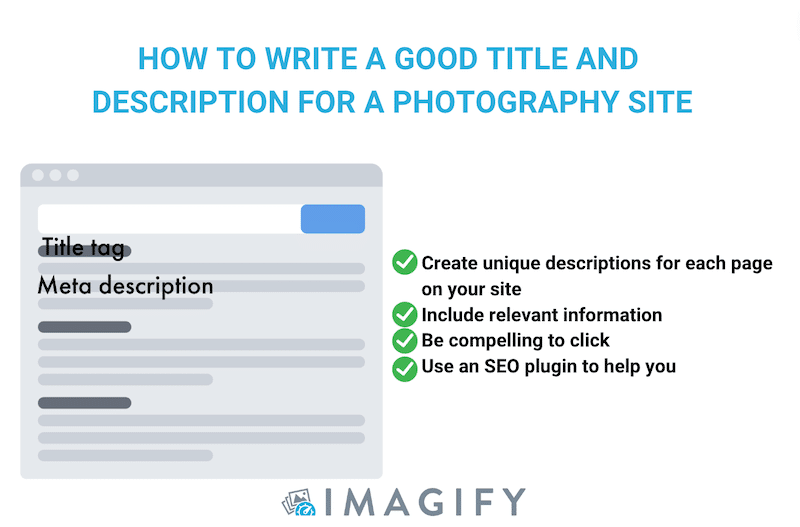 Meta tags para fotógrafos - Fonte: Imagify