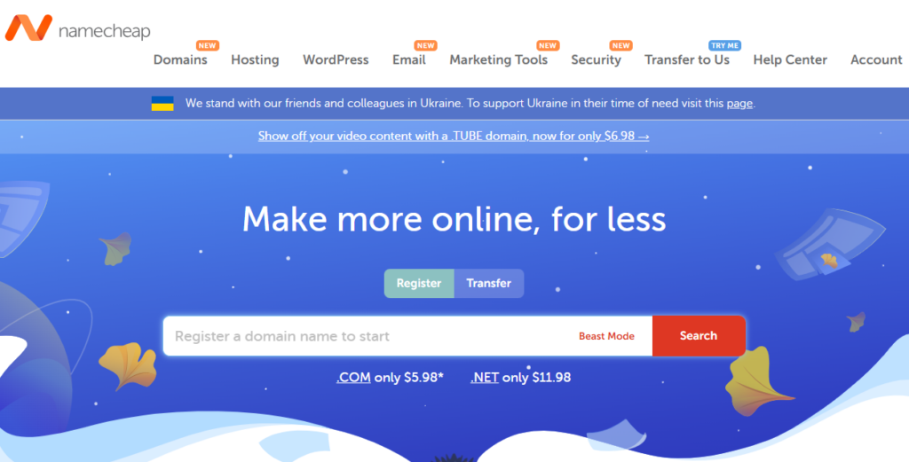 Namecheap - registraire de domaine