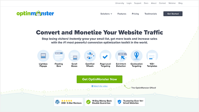 OptinMonster – лучший плагин всплывающих окон WordPress. OptinMonster – The best WordPress popup plugin