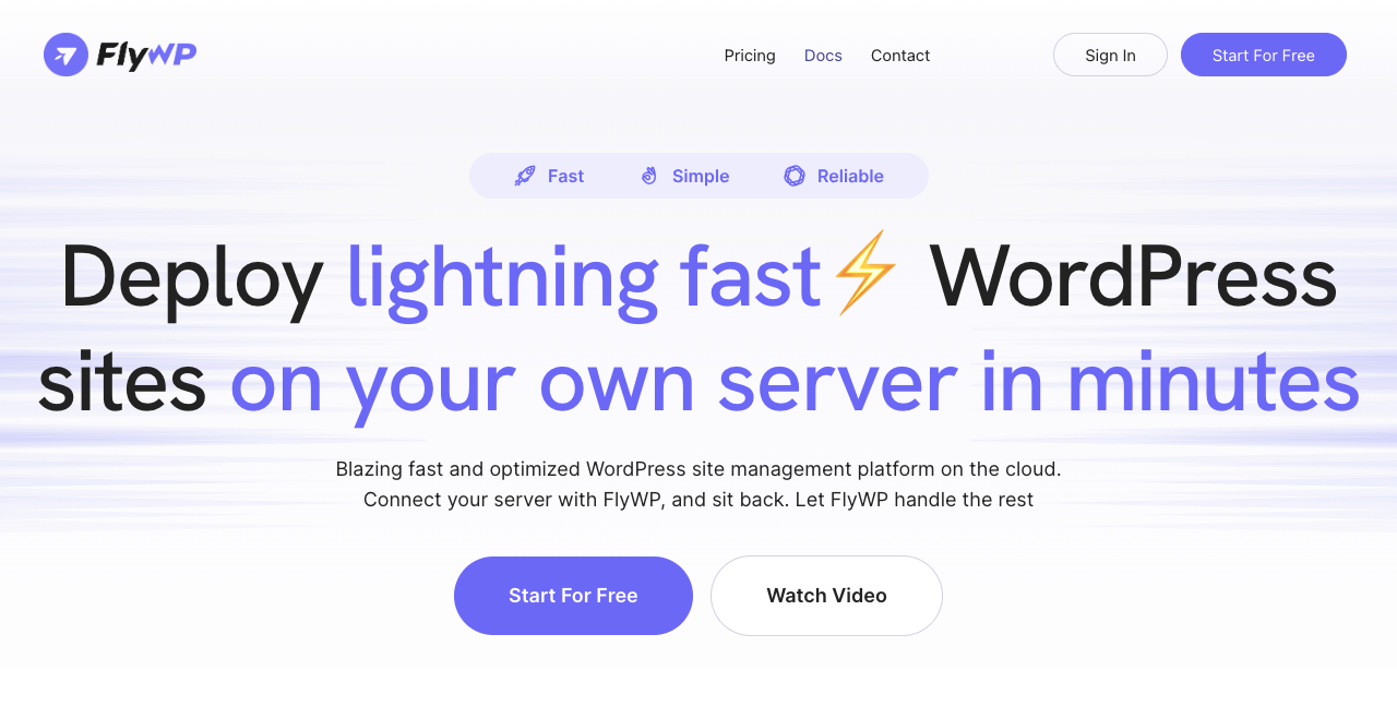 FlyWP のご紹介: WordPress ウェブサイト向けの革新的なサーバー管理ソリューション 2 FlyWP Server Management Solution for WordPress