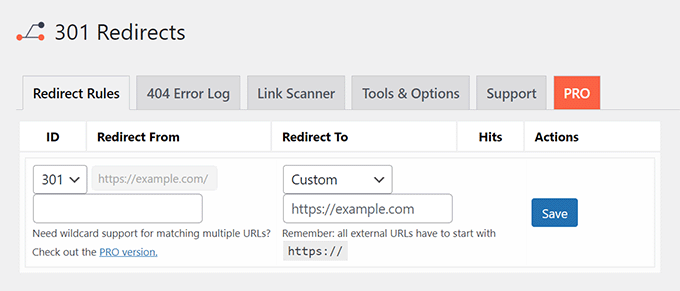 301 Yönlendirmelerini kullanarak yönlendirme ekleme Adding redirect using 301 Redirects
