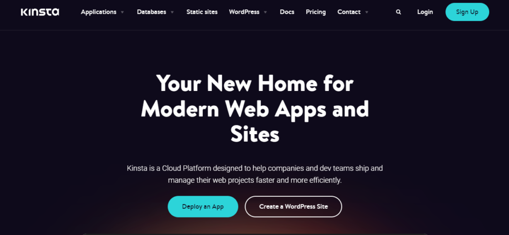 Kinsta - penyedia hosting cloud WordPress