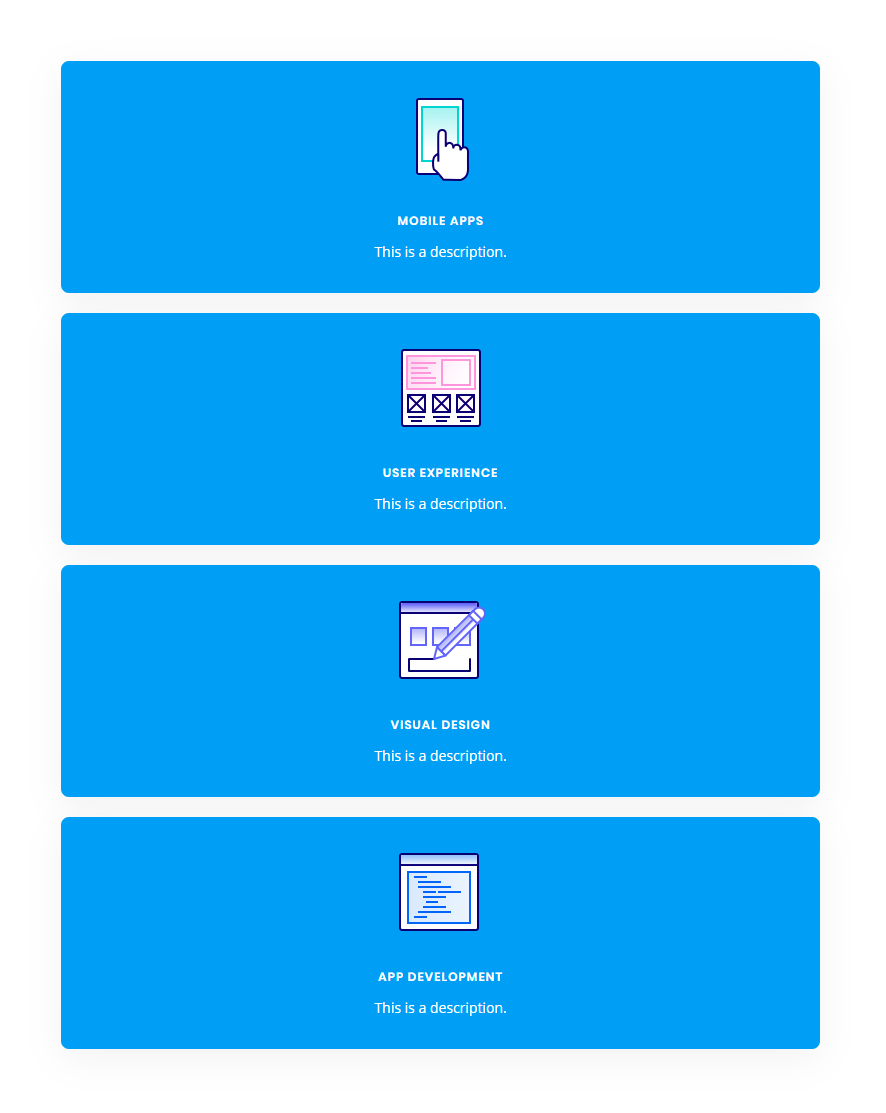 tarjetas divi flip