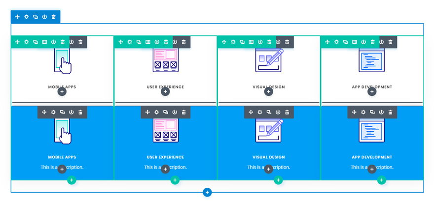 tarjetas divi flip