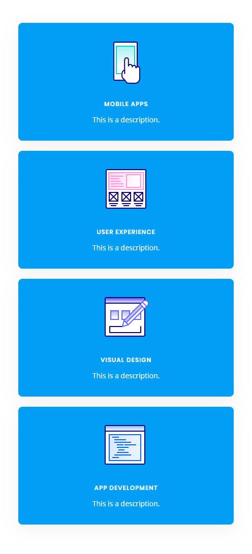 tarjetas divi flip