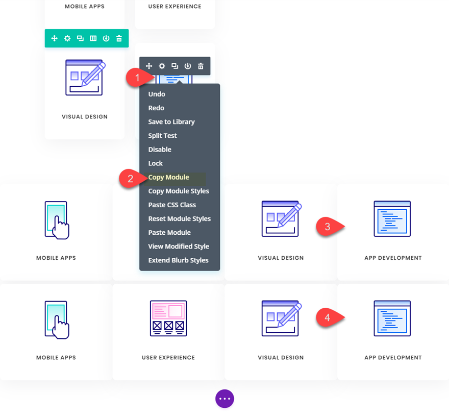 tarjetas divi flip