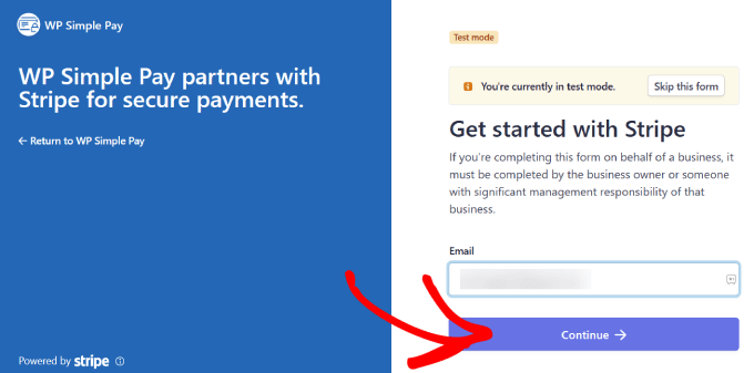Şeridi bağlayın Connect stripe