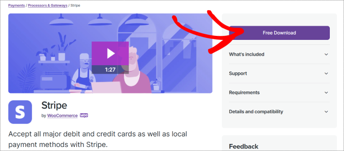 Stripe by WooCommerce ücretsiz indir Stripe by WooCommerce free download