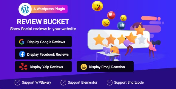 Wtyczka Trustpilot WordPress typu Reviewbucket