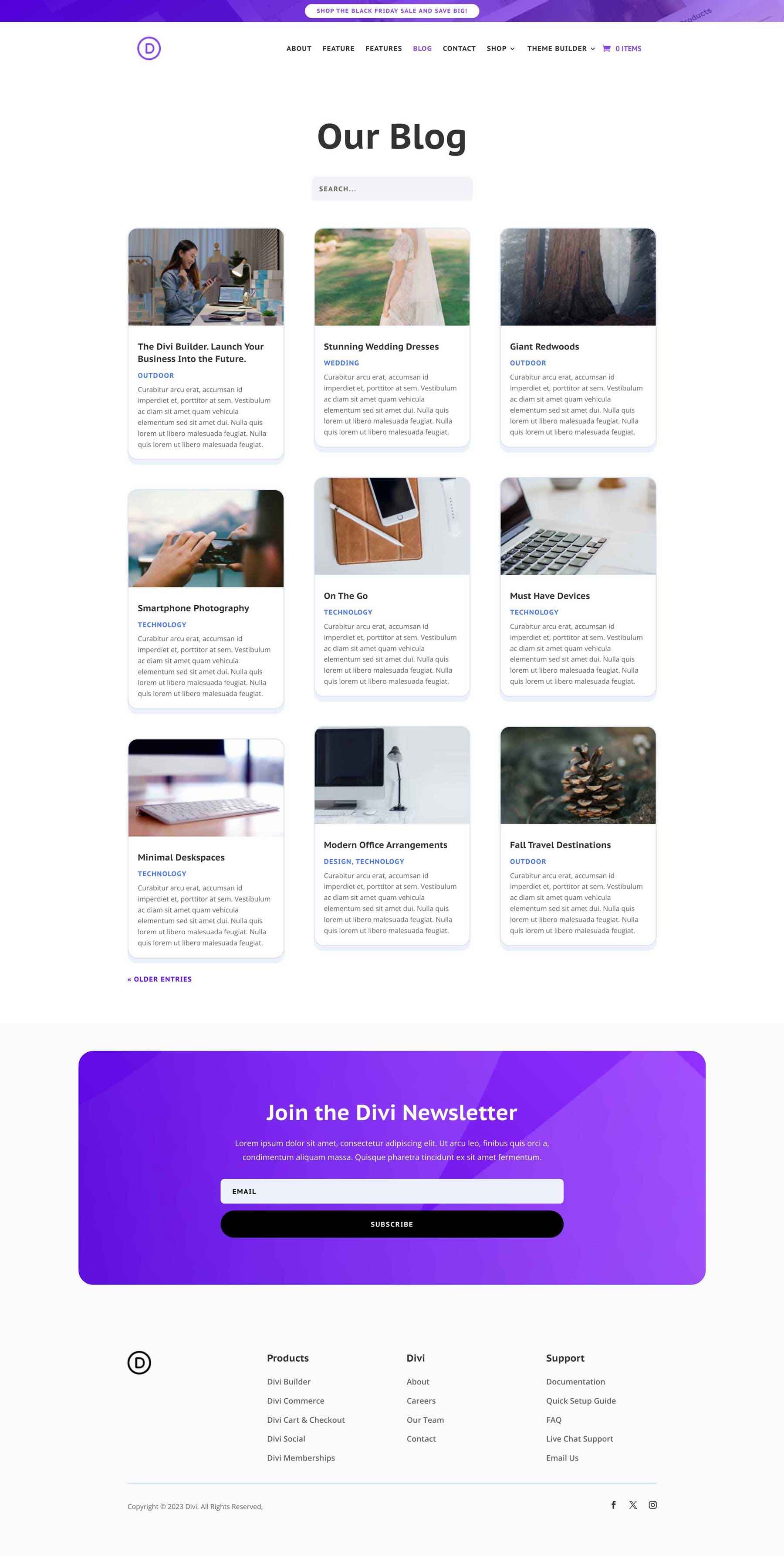 حزمة موقع Cyber ​​​​Monday 2023 SaaS