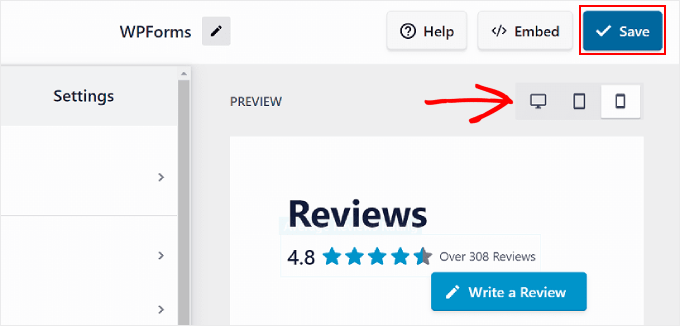 İnceleme Akışını İnceleme Akışı Pro'da önizleme ve kaydetme Previewing and saving the review feed on Reviews Feed Pro