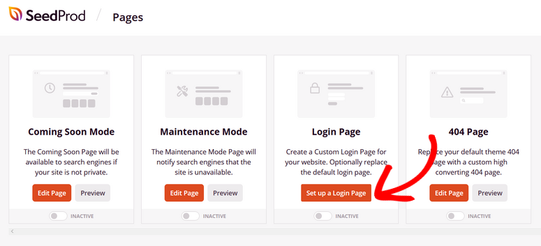 rsz_setup-a-login-page - IsItWP - Darmowy wykrywacz motywów WordPress click the setup a login page button