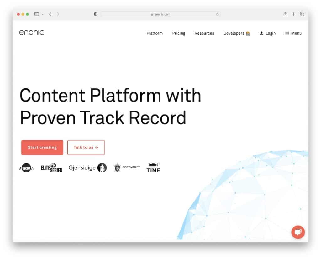 cms enônico para nextjs