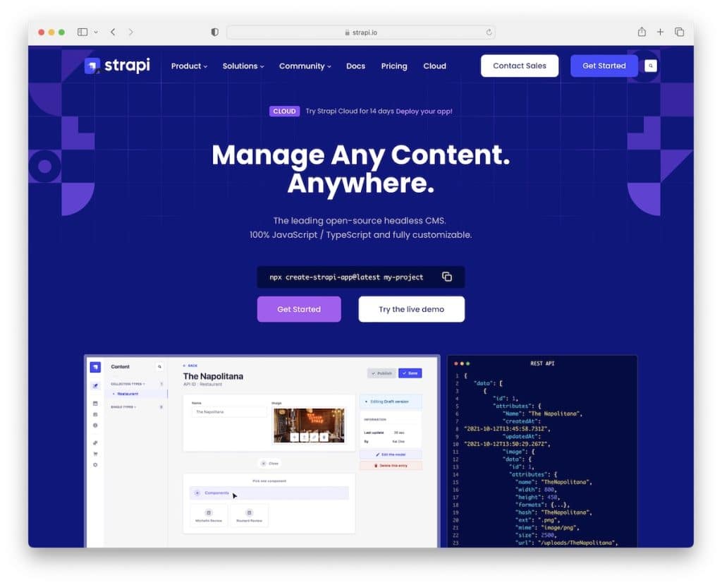strapi cms para nextjs