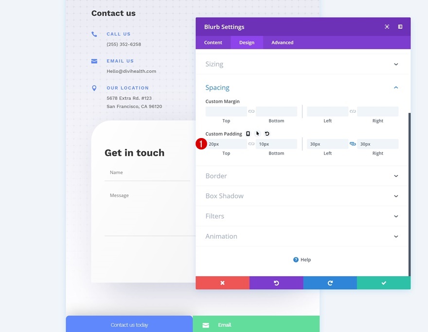 แถบส่วนท้ายมือถือคงที่