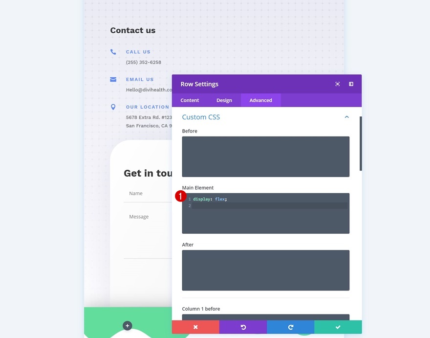 แถบส่วนท้ายมือถือคงที่