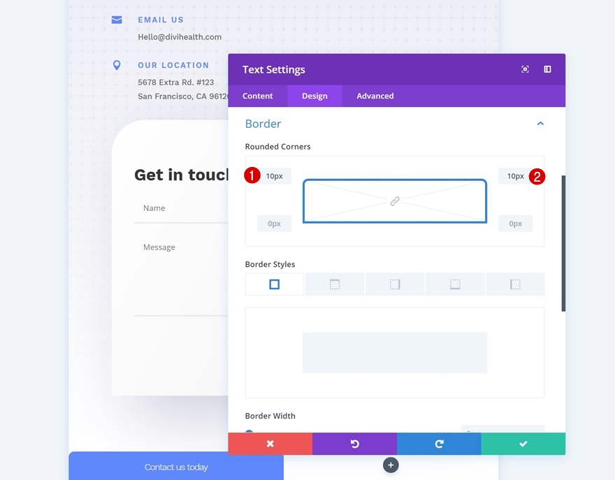 แถบส่วนท้ายมือถือคงที่
