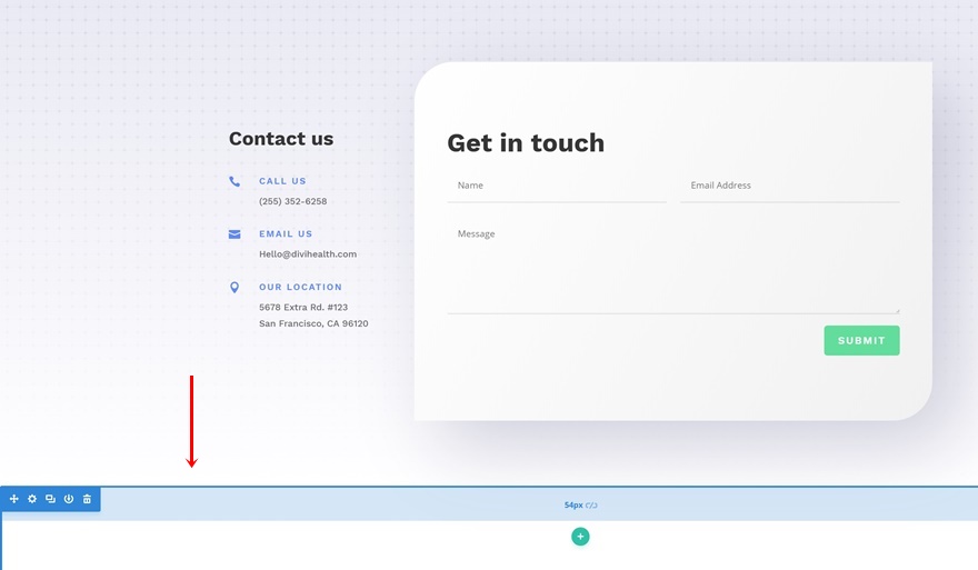 แถบส่วนท้ายมือถือคงที่