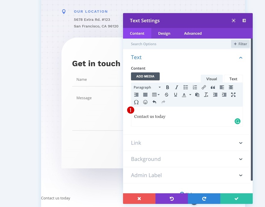แถบส่วนท้ายมือถือคงที่