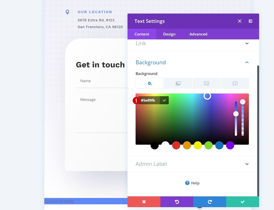 แถบส่วนท้ายมือถือคงที่