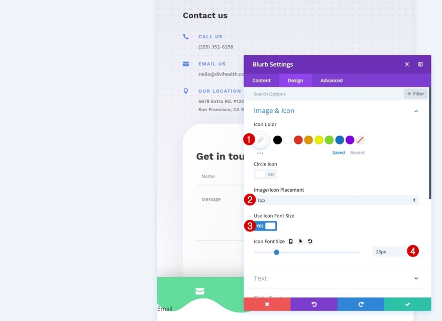 แถบส่วนท้ายมือถือคงที่