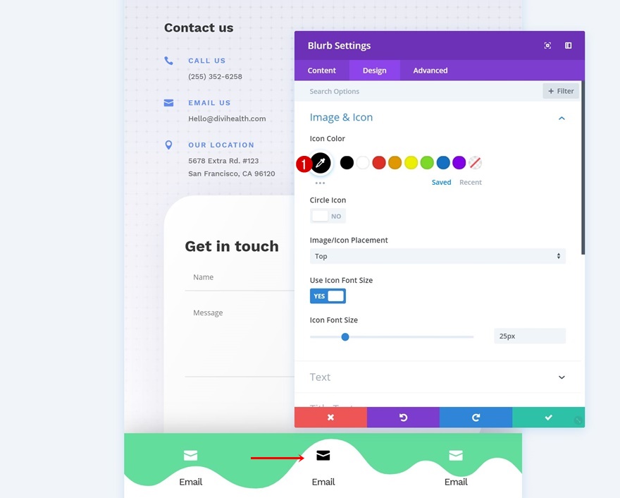 แถบส่วนท้ายมือถือคงที่