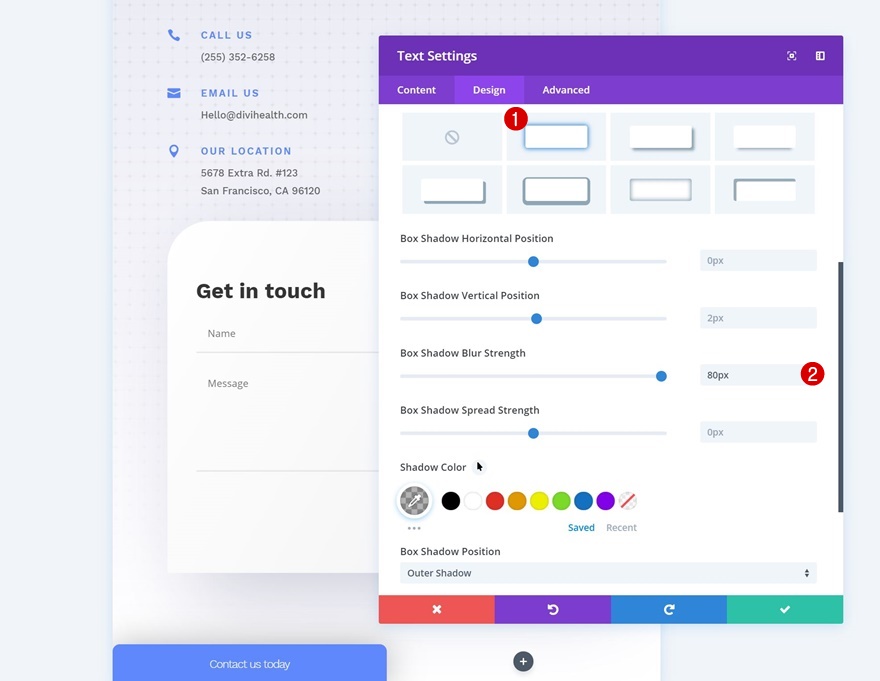 แถบส่วนท้ายมือถือคงที่