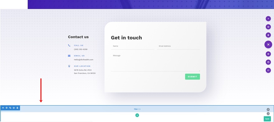 แถบส่วนท้ายมือถือคงที่